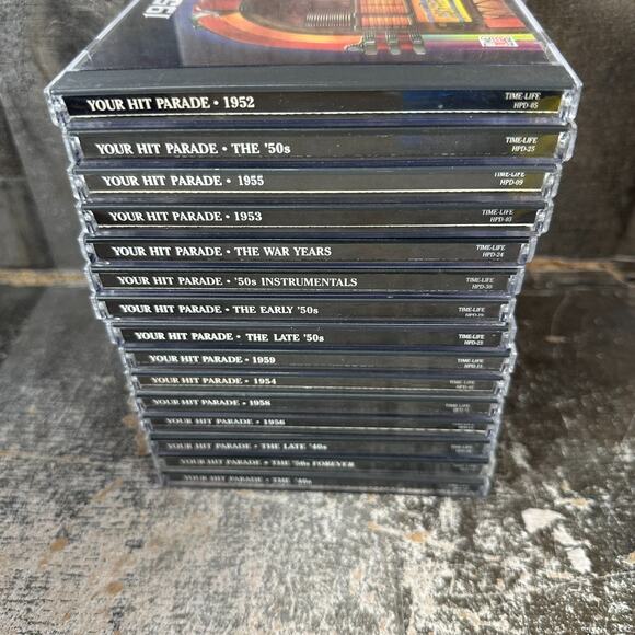 Time Life Music: Your Hit Parade 1950s CD Lot - Picture 1 of 6